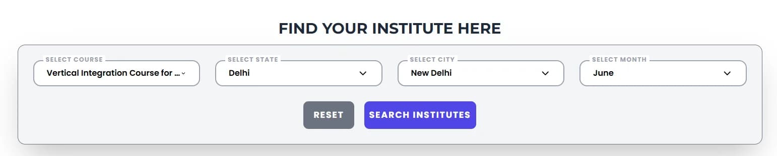 VICT Course in CHANDIGARH